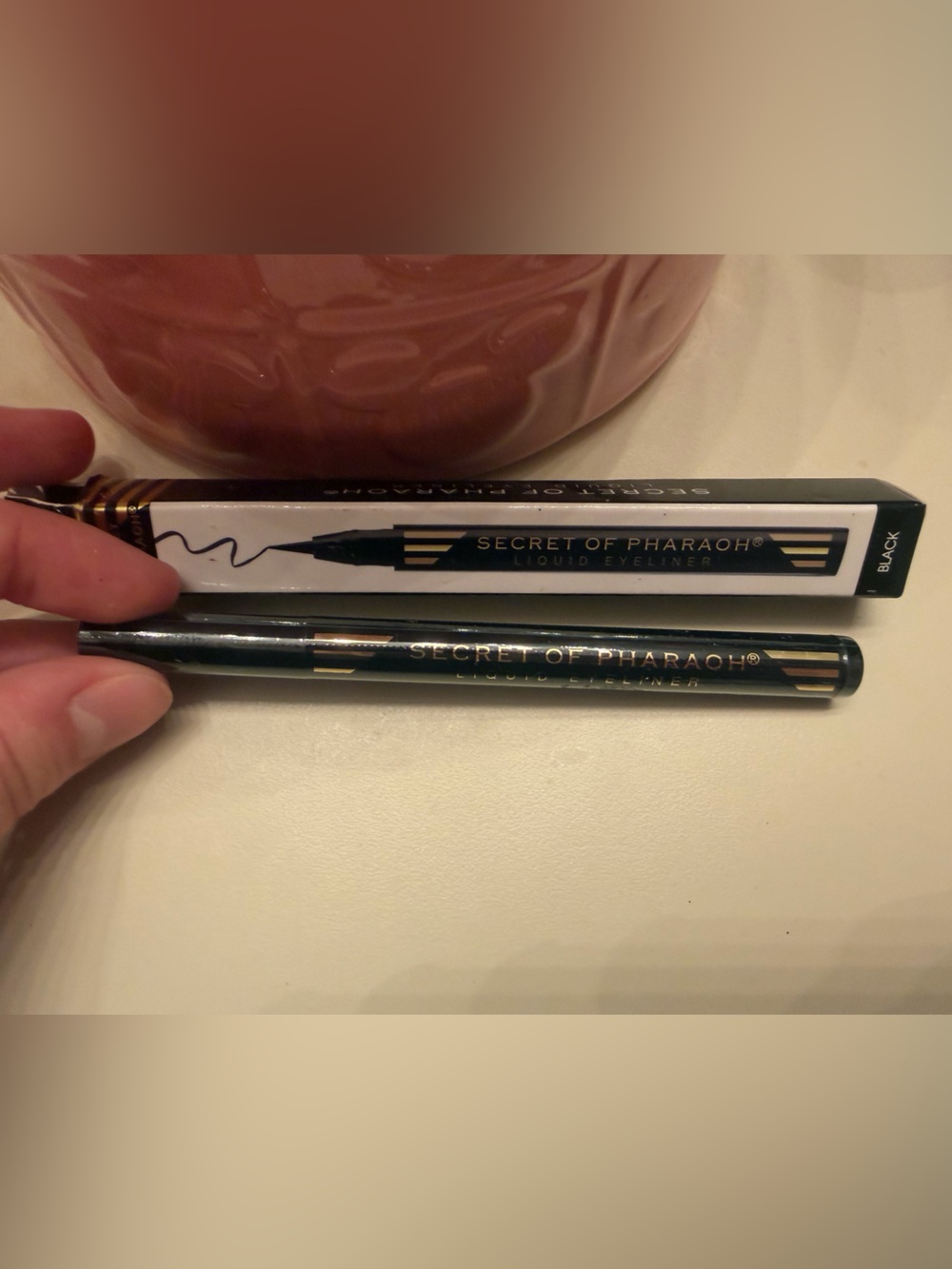 New Secret of Pharaoh Black Liquid Eyeliner